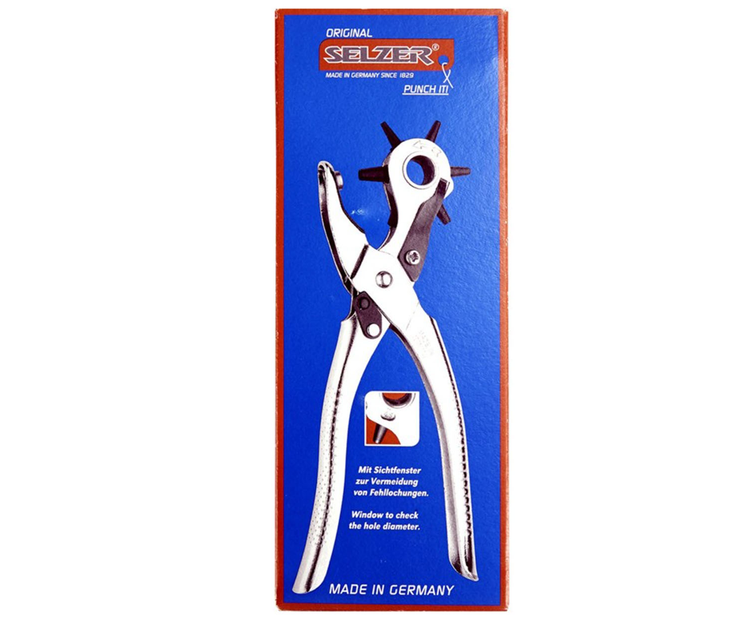 SELZER Revolving Punch Plier, Made in Germany